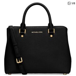 Michael Kors Savannah Saffiano Leather Satchel